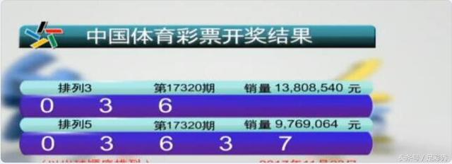 排三开奖号查询，星期日的幸运之旅排列3开奖结果查询今天晚上开机号