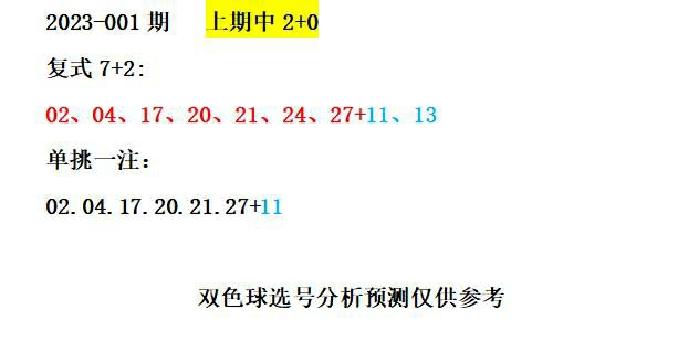 2013年双色球开奖号码公告，揭秘第95期幸运数字双色球开奖号码公告2023144
